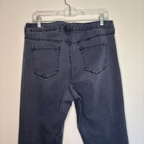 BANDOLINO Straight Jeans Womens 16W Blue Plus 5 Pocket Stretch - Picture 2 of 6